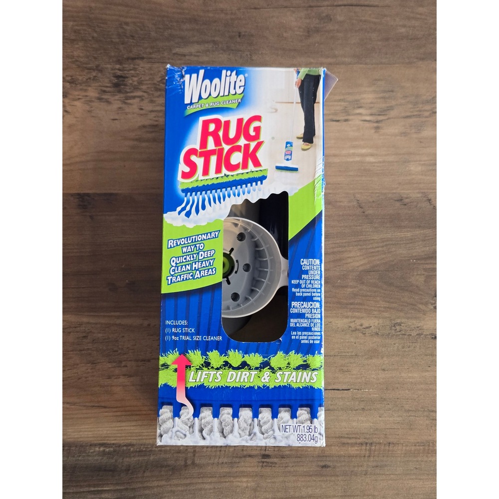 Woolite Rug Stick Carpet & Rug Cleaner Manual Scrubber with Handle NO SOLUTION